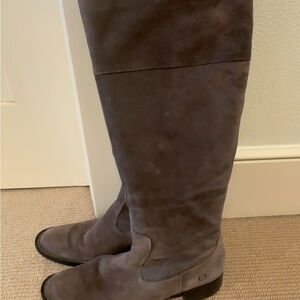 Born Charcoal Heeled Boots